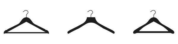 Hanger Ikon Set Vektorillustration — Stock vektor