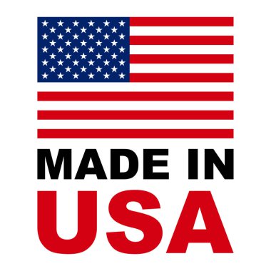 ABD simgelerinde üretilmiştir. ABD damgalı.