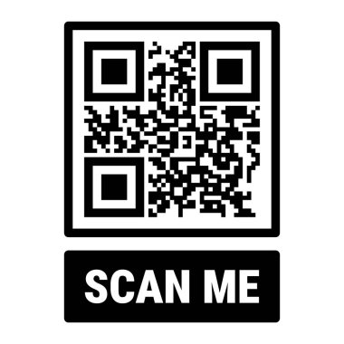 Çerçeve setini tara. QR kodu modeli. Mobil ödeme ve kimlik.