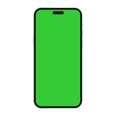 Apple yeni iPhone 16 profosyonel olarak vektör sanatında yeni cep telefonlarının maketini çıkardı