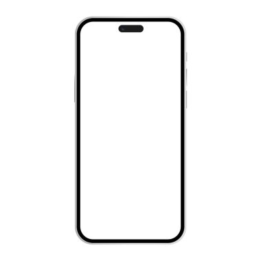Apple yeni iPhone 16 profosyonel olarak vektör sanatında yeni cep telefonlarının maketini çıkardı