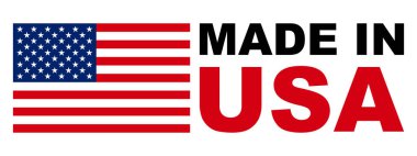 ABD simgelerinde üretilmiştir. ABD damgalı.