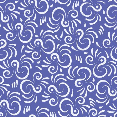 Soyut, pürüzsüz girdap deseni