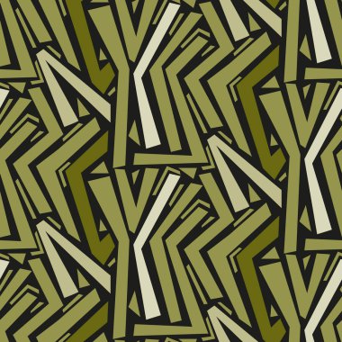 geometrik şekilli kusursuz soyut desen