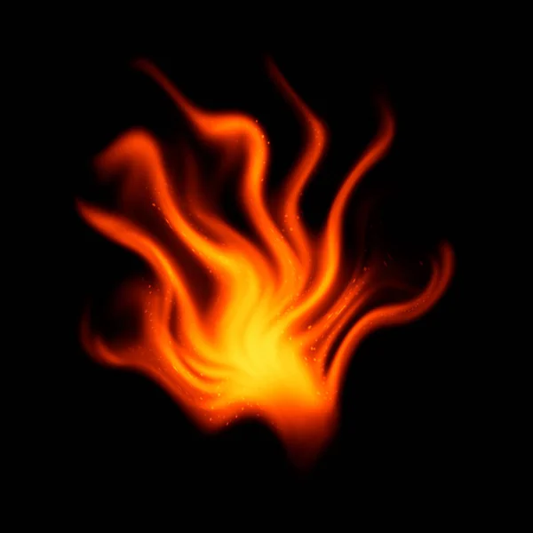 Fuego Magic Trails Fumar Luces Aisladas Abstracto —  Fotos de Stock