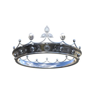 3D kraliyet tacını izole et.