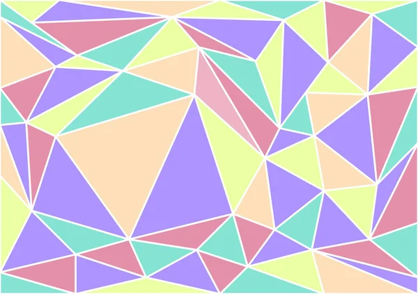 Vektör Çokgen, Soyut Üçgen Pastel, Geometrik Arkaplan, EPS 10 illüstrasyon.