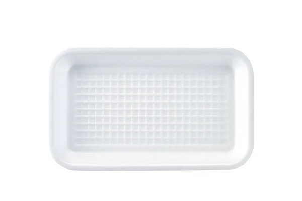 White Plastic Box Design Logo Can Used Microwave Oven Clipping — Photo