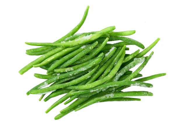 Deep Freezing Vegetables Frozen Food Vegetables Frozen Green Beans Frozen — Stock Photo, Image