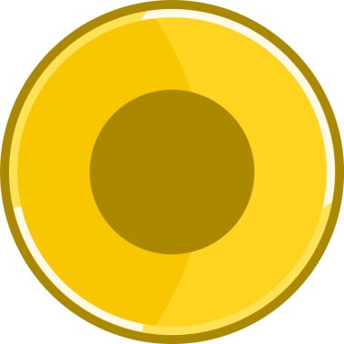 Altın kayıt ikonu. Ses simgesini kaydet.