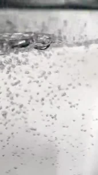 Soda Voda Uhličitá Voda Bublina — Stock video