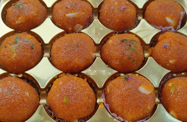 카사르 라와라 인도의 요리인 미타이 입니다 Diwali Sweet Dussehra Ganesh — 스톡 사진