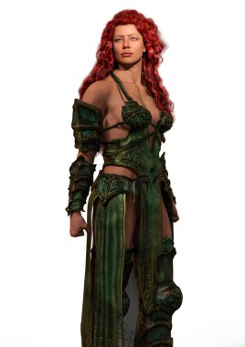 Kitap kapakları ve fantezi romanları için çok seksi ve güzel bir kadın model.