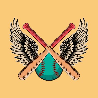 beysbol kanatları ve uçan yarasa