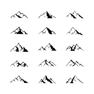 Basit Dağ Silüetleri