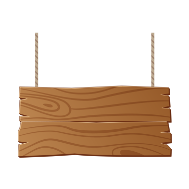 Kırsal Asılma Ahşap İşareti