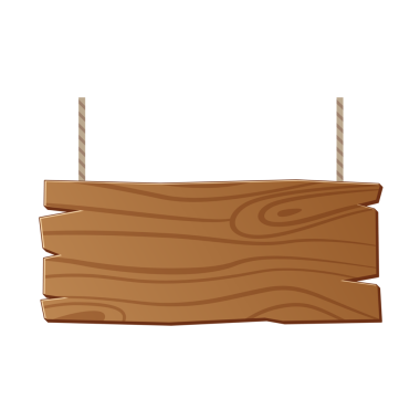 Kırsal Asılma Ahşap İşareti