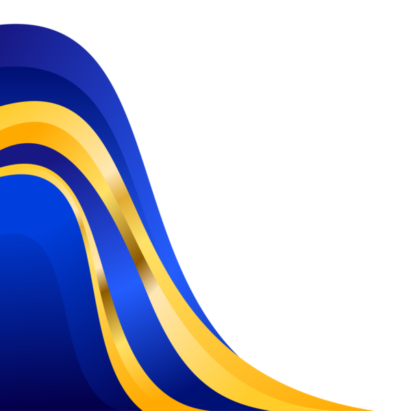 İş veya sertifika için altın gradyan soyut sınır