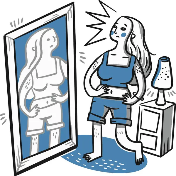 El örgü iğneleriyle çizilmiş.