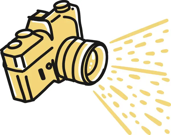 karikatür karalama video kamera