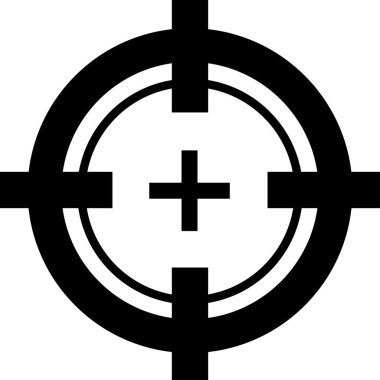 Başarı hedef simgeleri. Hedef iş konsepti. Hedefe odaklan. Hedef kitle. Vektör illüstrasyon tasarımı