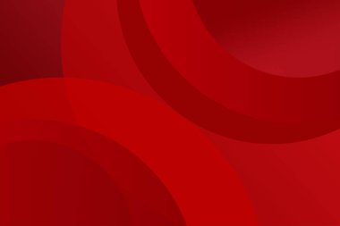 Kırmızı arka plan şekli, gölge konseptiyle soyut. Vektör illüstrasyon tasarımı