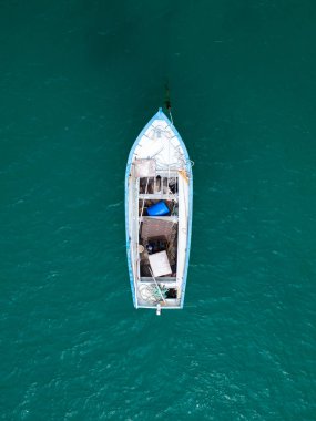 güzel bir plaj tropikal bir adada