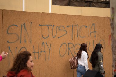 SANTIAGO, Şili - 25 Haziran 2023: Şili 'de gurur gösterisi, birçok renk, savurganlık, çeşitlilik ve mutluluk. Yüksek kalite fotoğraf