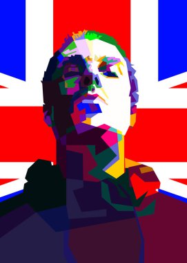 Liam Gallagher Oasis Band Pop Art WPAP, William John Paul Gallagher, 1991-2009 yılları arasında Oasis grubunun vokalisti olarak ün yapmış İngiliz şarkıcı ve söz yazarı.. 