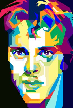 Stewart Copeland, Baterist Pop Art WPAP. Stewart Armstrong Copeland Amerikalı bir müzisyen ve besteci. En çok 1977 'den 1986' ya kadar ve 2007 'den 2008' e kadar İngiliz rock grubu Police 'in bateristi olarak tanınmıştır..