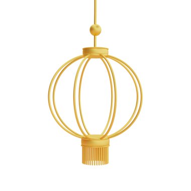 3 boyutlu festival fenerleri, Çin Yeni Yılı için dekorasyon, Çin Festivalleri, Ay, CYN elementi, 3D