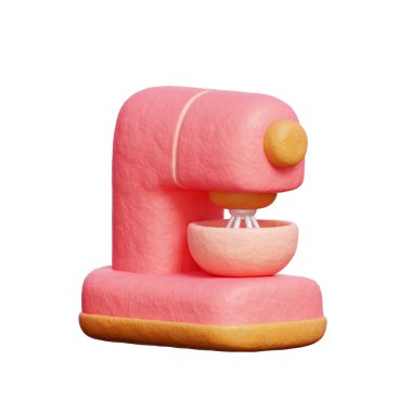 3D karıştırma makinesi, fırın tatlısı, fırın aletleri, 3D hazırlama.