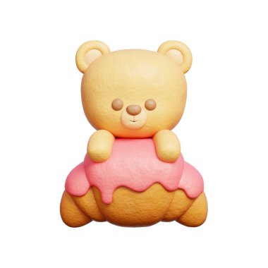 3D Şirin Ayı ve fırın, 3D görüntüleme