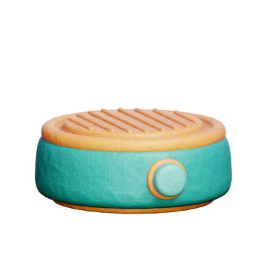 Elektrikli fırın, mutfak gereçleri, pişirme ve pişirme elementleri, 3D görüntüleme.