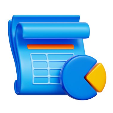 Bütçe, Bankacılık Finans Servisi, 3D sunum.