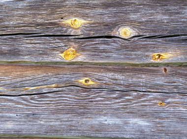 Eski ev, ahşap dokular arka plan, yakın plan.