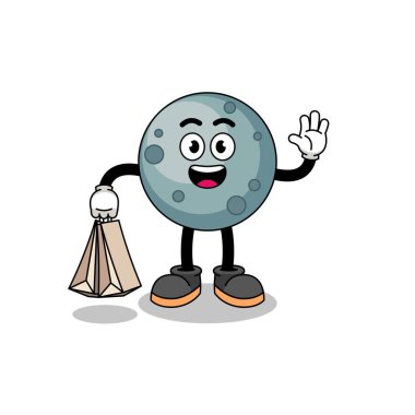 Asteroit alışverişi çizgi filmi, karakter tasarımı