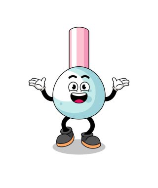 Pamuk tomurcuk çizgi filmi Mutlu bir jest, karakter tasarımı