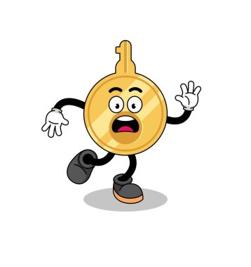 Anahtar maskotu çizimi, karakter tasarımı kayıyor