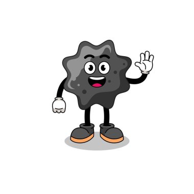 mürekkep çizgi filmi el hareketi, karakter tasarımı.