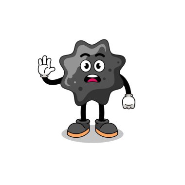 mürekkep çizgi film çizimi stop hand, karakter tasarımı yapıyor