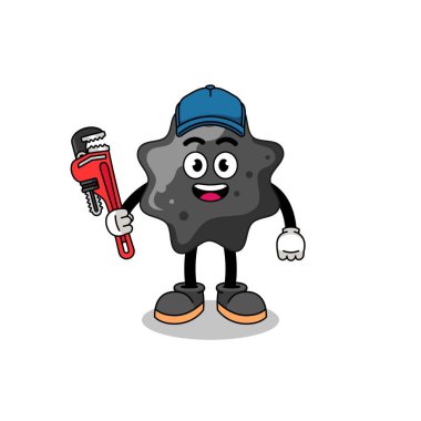 Tesisatçı olarak mürekkep çizimi, karakter tasarımı.