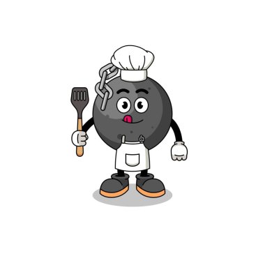 Yıkım Top Şefi Maskotu Çizimi, Karakter Tasarımı