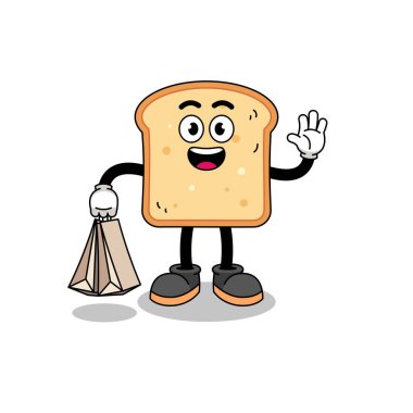 Ekmek alışverişi çizgi filmi, karakter tasarımı