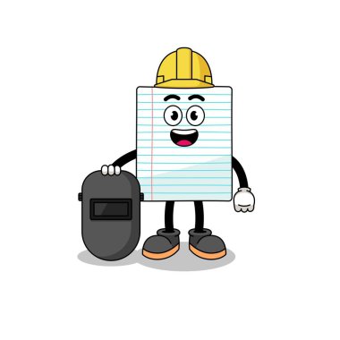 Kaynak olarak kağıt maskotu, karakter tasarımı