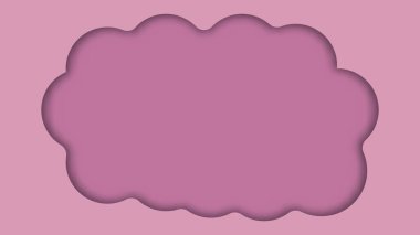 Abstract background with papercut shapes style for invitations, flyer, poster or business presentations. Vector illustration.