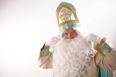 12 aylık peri masalı harikası Nicholas, Aziz Nicholas, Noel Baba Dondurucu Moroz Ivanovich 'in kurucusu kış ayı Ocak ayında kar damlalarının büyükbaba Moroz' la buluşması için