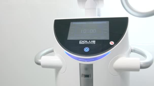 Poluse Advanced Whitening System Dental Laser Whitening Device Eye Apparatus — Vídeos de Stock