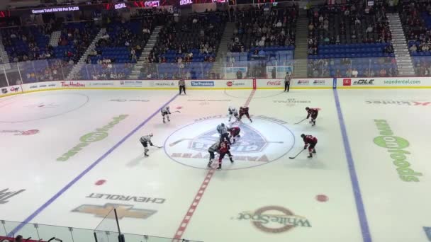 Vancouver Géants Premier Match Hockey Chez Les Géants Automne Contre — Video