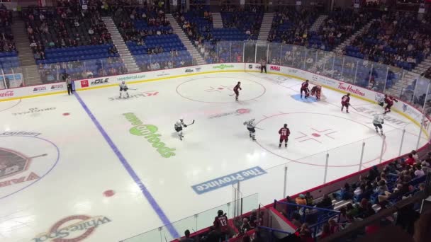 Vancouver Giants First Hockey Game Fall Giants Thunderbirds 2022 Canada — Αρχείο Βίντεο